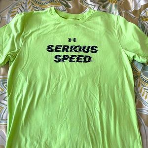 Under Armour Tee! Youth XL lime green